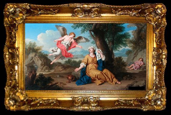 framed  Giuseppe Bottani Agar et l ange, ta009-2